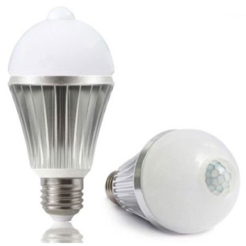 Smart lamp with in-built motion sensor